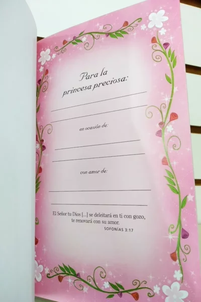 BIBLIA PRINCESA NVI TAPA DURA
