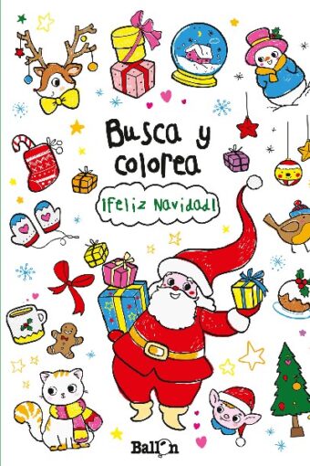 Books BUSCA Y COLOREA FELIZ NAVIDAD