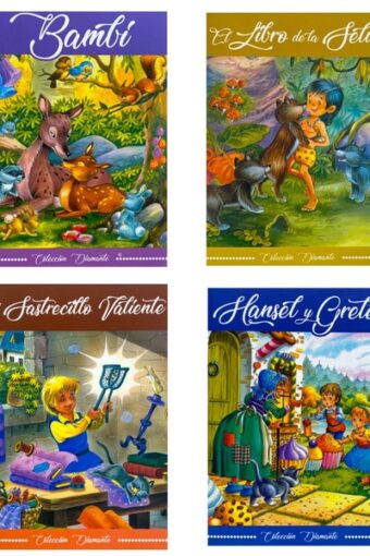 Books COLECCION DIAMANTE PACK X4