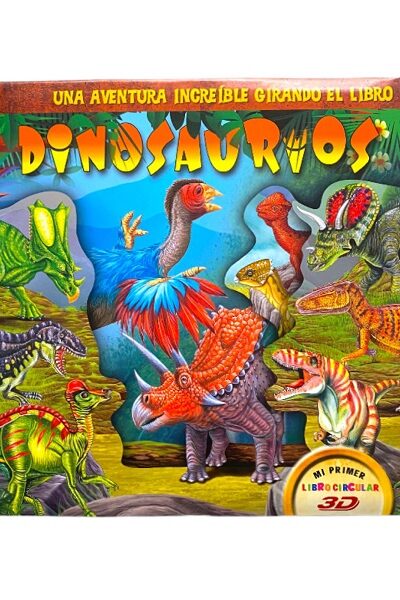 DINOSAURIOS UNA AVENTURA INCREIBLE GIRANDO EL LIBRO