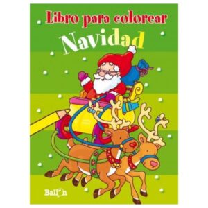 LIBRO PARA COLOREAR NAVIDAD