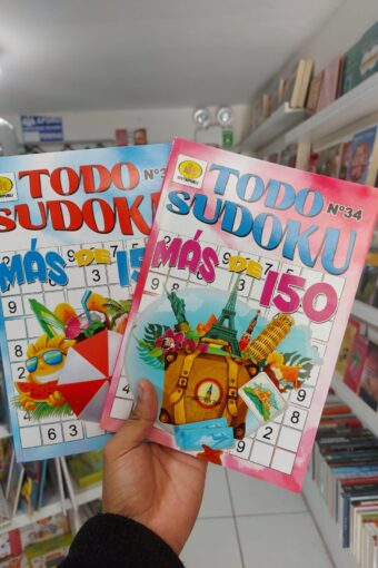 Books SUDOKU 100 PAG Nº33 Y Nº34