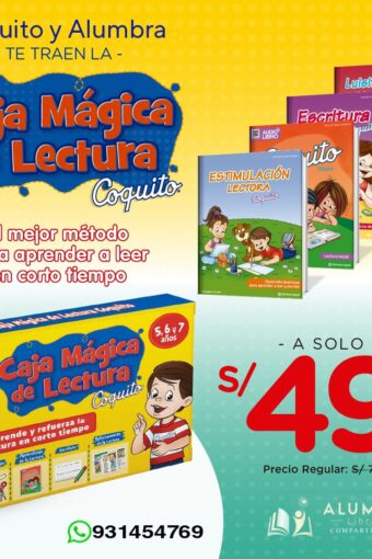 Books CAJA MÁGICA DE LECTURA COQUITO - PACK 4 LIBROS
