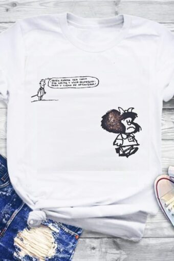 POLO MAFALDA "NIÑITA DESPREOCUPADA"