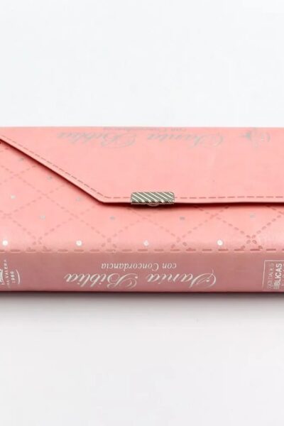 BIBLIA CARTERA COLOR ROSA