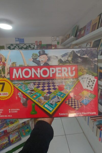MONOPERU JUEGO DE MESA 7 EN 1