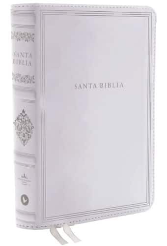Books BIBLIA ULTRAFINA COLOR BLANCO LETRA GRANDE