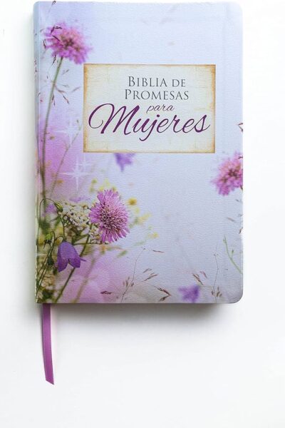 BIBLIA DE PROMESAS PARA MUJERES FLOREADO