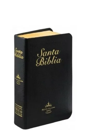 Books BIBLIA DE BOLSILLO PEQUEÑO IMITACION PIEL COLOR NEGRO