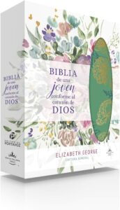 BIBLIA DE UNA JOVEN CONFORME AL CORAZÓN DE DIOS COLOR VERDE EN CAJA