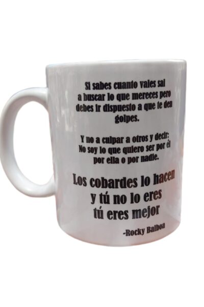 TAZA ROCKY BALBOA